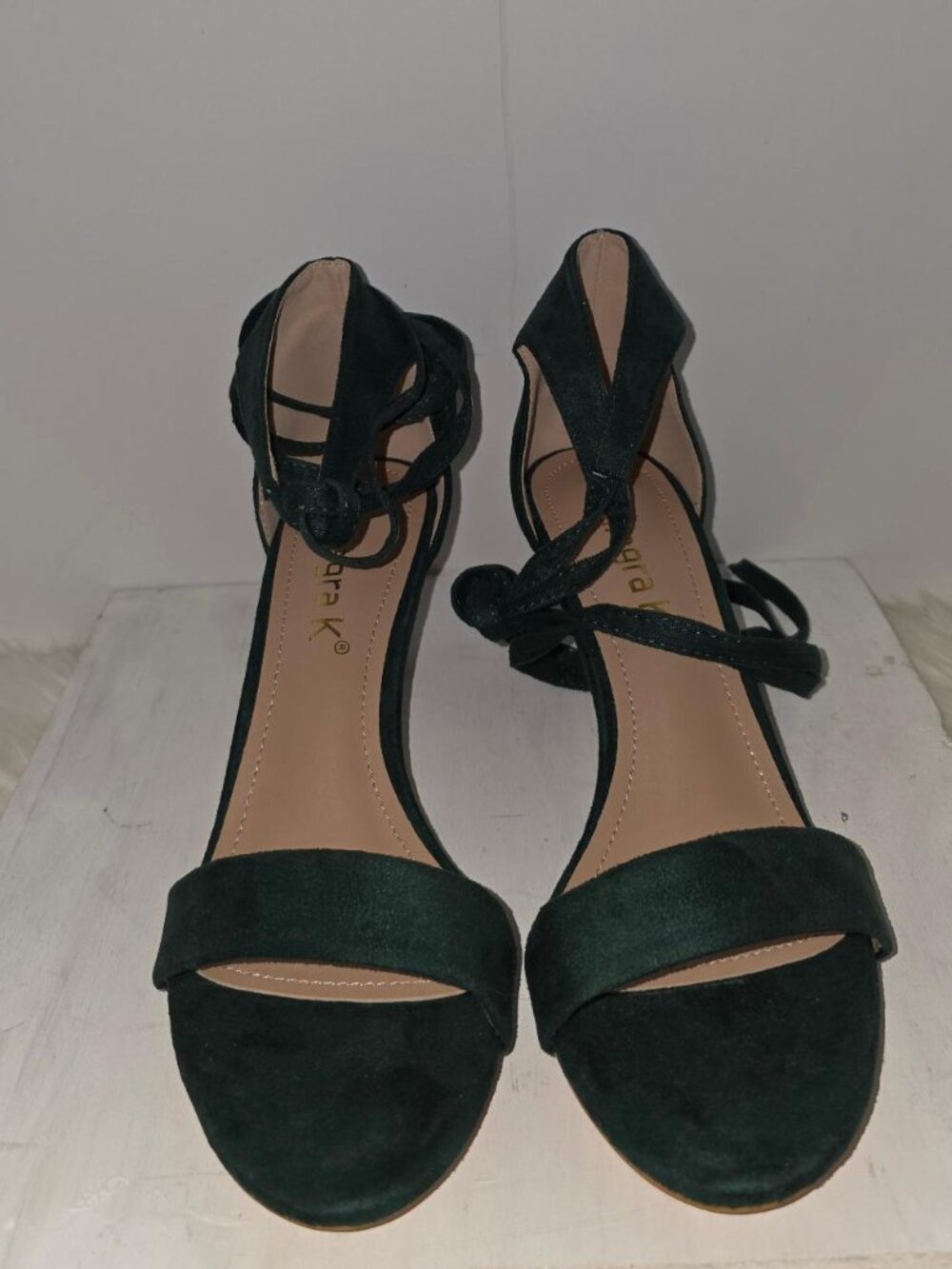Teal color Allegra k heels